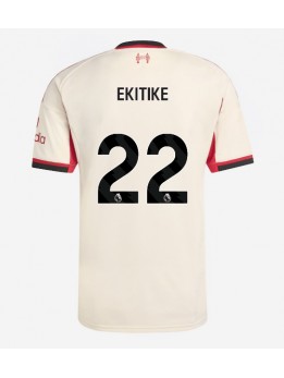 Liverpool Hugo Ekitike #22 Replika Borta Kläder 2025-26 Kortärmad